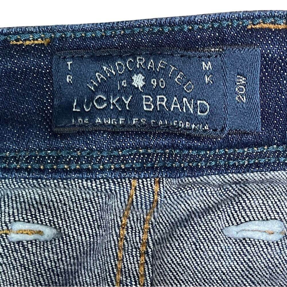 Lucky Brand Georgia Boyfriend jeans denim dark blue stretch size 22W - Picture 5 of 7